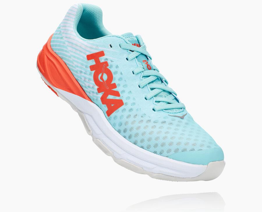 Hoka One One Hardloopschoenen Dames - Evo Carbon Rocket - Blauw - UX7426815